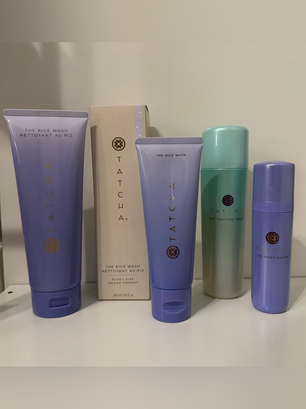 Tatcha bundle skincare